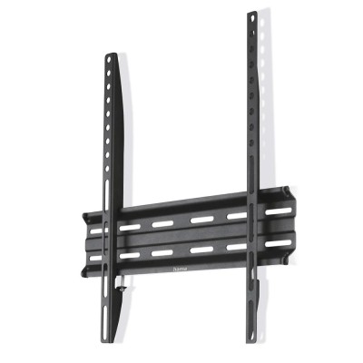Soporte mural televisor, negro, fijo, de 32 a 65 pulg, carga máx. 35 kg