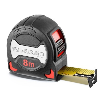 Flexômetro bimaterial da série grip, 8 m x 28 mm